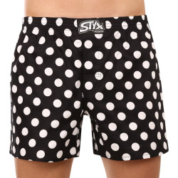 Caleçons homme Styx premium art caoutchouc classique polka dots (AP1055)