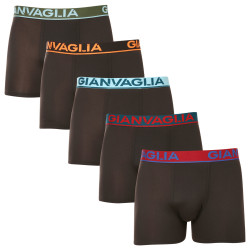 5PACK Boxers homme Gianvaglia noir (GVG-5010)