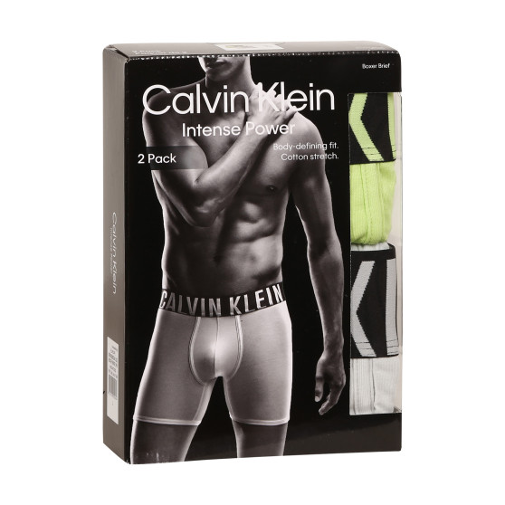 2PACK Boxers homme Calvin Klein multicolore (NB2603A-C2D)