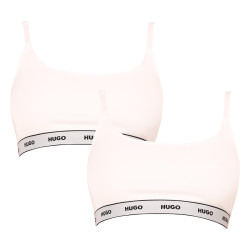 2PACK Soutien-gorge pour femmes HUGO blanc (50469659 100)