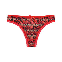 String femme Fine femme rouge (807)