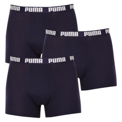 3PACK Boxers homme Puma bleu (701206546 002)