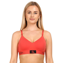 Soutien-gorge pour femmes Calvin Klein rouge (QF7218E-97A)