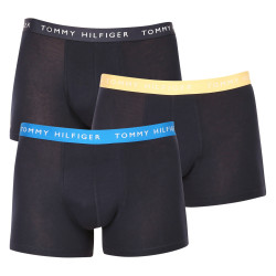 3PACK Boxers homme Tommy Hilfiger bleu foncé (UM0UM02324 0X0)