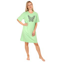 Chemise de nuit pour femmes Molvy vert (AK-3486)