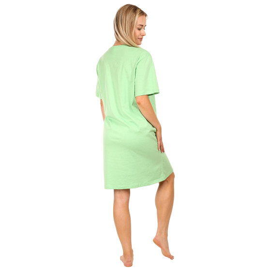 Chemise de nuit pour femmes Molvy vert (AK-3486)