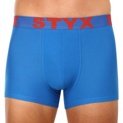 Boxers homme Styx sport élastique bleu (G1167)