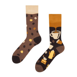 Chaussettes en bambou joyeuses Dedoles Grains de café (GMBRS921)