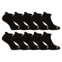 10PACK chaussettes Nedeto low noir (10NDTPN001-brand)