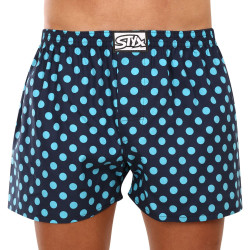 Caleçons homme Styx art caoutchouc classique oversized polka dots (E1651)