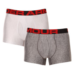 2PACK Boxers homme Under Armour gris (1363618 011)