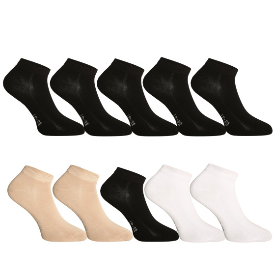 10PACK chaussettes Gino bambou multicolore (82005)