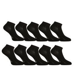 10PACK chaussettes Gino bambou noir (82005)