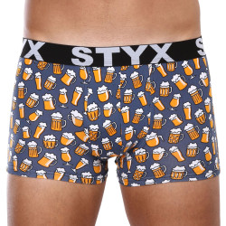 Boxers homme Styx art sports rubber beer (G1357)