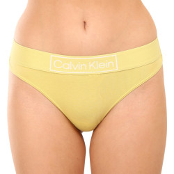 Strings pour femmes Calvin Klein jaune (QF6774E-9LD)