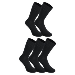 5PACK chaussettes Styx haut bambou noir (5HB960)