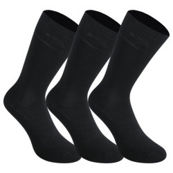 3PACK chaussettes Styx haut bambou noir (3HB960)