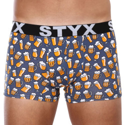 Boxers homme Styx art sports rubber oversized beer (R1357)