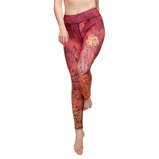 Leggings féminins joyeux Dedoles fitness Feuilles exotiques (D-W-AW-LGS-C-RP-1287)