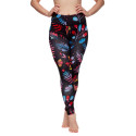 Leggings pour femmes Dedoles fitness Neon flowers (D-W-AW-LGS-C-RP-1098)