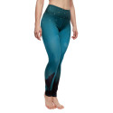 Leggings féminins joyeux Dedoles fitness Dark Wolf (D-W-AW-LGS-C-RP-1088)