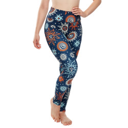 Leggings féminins joyeux Dedoles spot Orient (D-W-AW-LGS-C-C-1347)