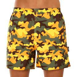 Caleçons home homme avec poches Styx camouflage jaune (D1559)