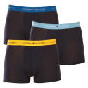 3PACK Boxers homme Tommy Hilfiger bleu foncé (UM0UM02763 0W7)