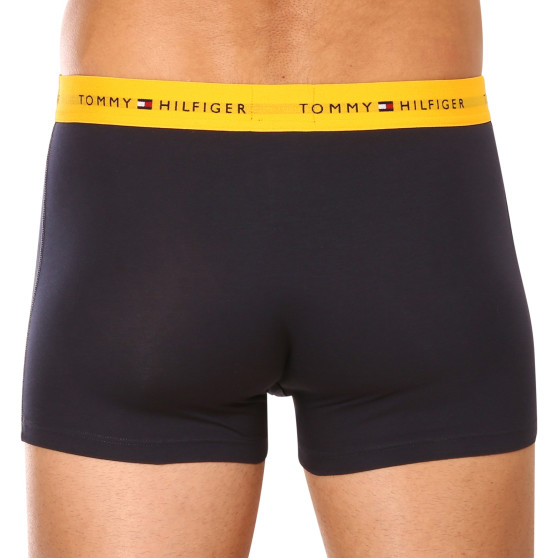 3PACK Boxers homme Tommy Hilfiger bleu foncé (UM0UM02763 0W7)