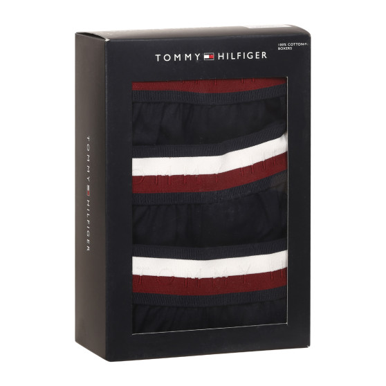 3PACK Caleçons homme Tommy Hilfiger bleu foncé (UM0UM03121 0XO)