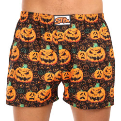 Caleçons homme Styx art caoutchouc classique Halloween pumpkin (A1755)