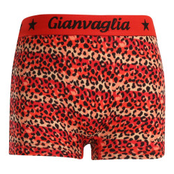 Boxers fille avec jambe Gianvaglia rouge (813)