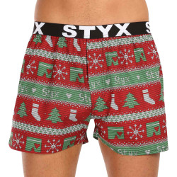 Caleçons homme Styx art sport élastique Noël tricoté (B1658)