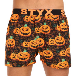 Caleçons homme Styx art sports rubber Halloween pumpkin (B1755)