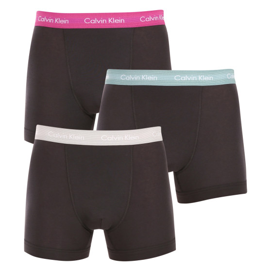 3PACK Boxers homme Calvin Klein noir (U2662G-H53)