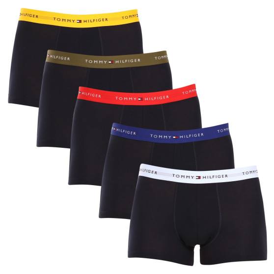 5PACK Boxers homme Tommy Hilfiger noir (UM0UM03061 0W9)