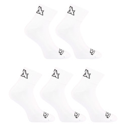 5PACK chaussettes Styx cheville blanc (5HK1061)