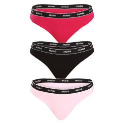 3PACK String femme HUGO multicolore (50480150 981)