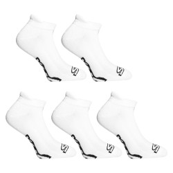 5PACK chaussettes Styx low blanc (5HN1061)