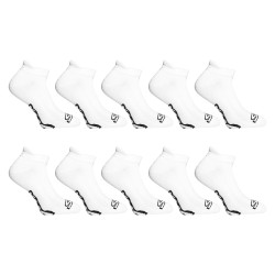 10PACK chaussettes Styx low blanc (10HN1061)