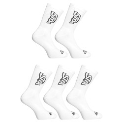 5PACK chaussettes Styx high blanc (5HV1061)