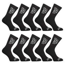 10PACK chaussettes Styx high noir (10HV960)