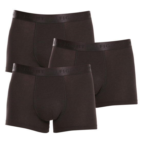 3PACK Boxers homme Tommy Hilfiger noir (UM0UM02760 0R7)