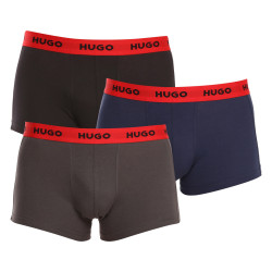 3PACK Boxers homme HUGO multicolore (50469766 031)