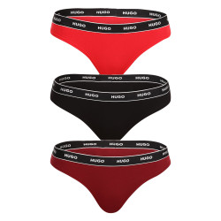 3PACK String femme HUGO multicolore (50480150 982)