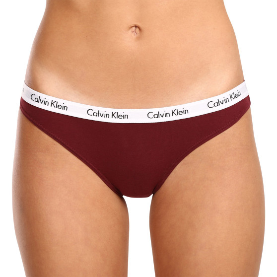 3PACK culotte femme Calvin Klein multicolore (QD5146E-HVT)