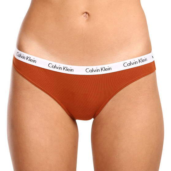 3PACK culotte femme Calvin Klein multicolore (QD5146E-HVT)