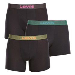 3PACK Boxers homme Levis noir (701224662 001)