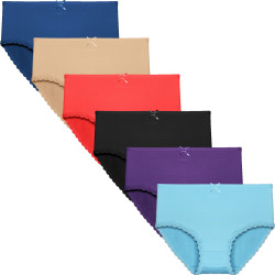 6PACK culotte femme Fine woman multicolore (9075)