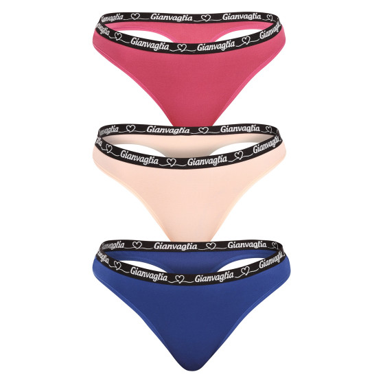 3PACK String femme Gianvaglia multicolore (820)